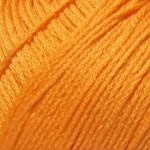 Пряжа для вязания ПЕХ Детский Хлопок (100% Мерсеризированный хлопок) 100гр 330м цв.485 желтооранжевый